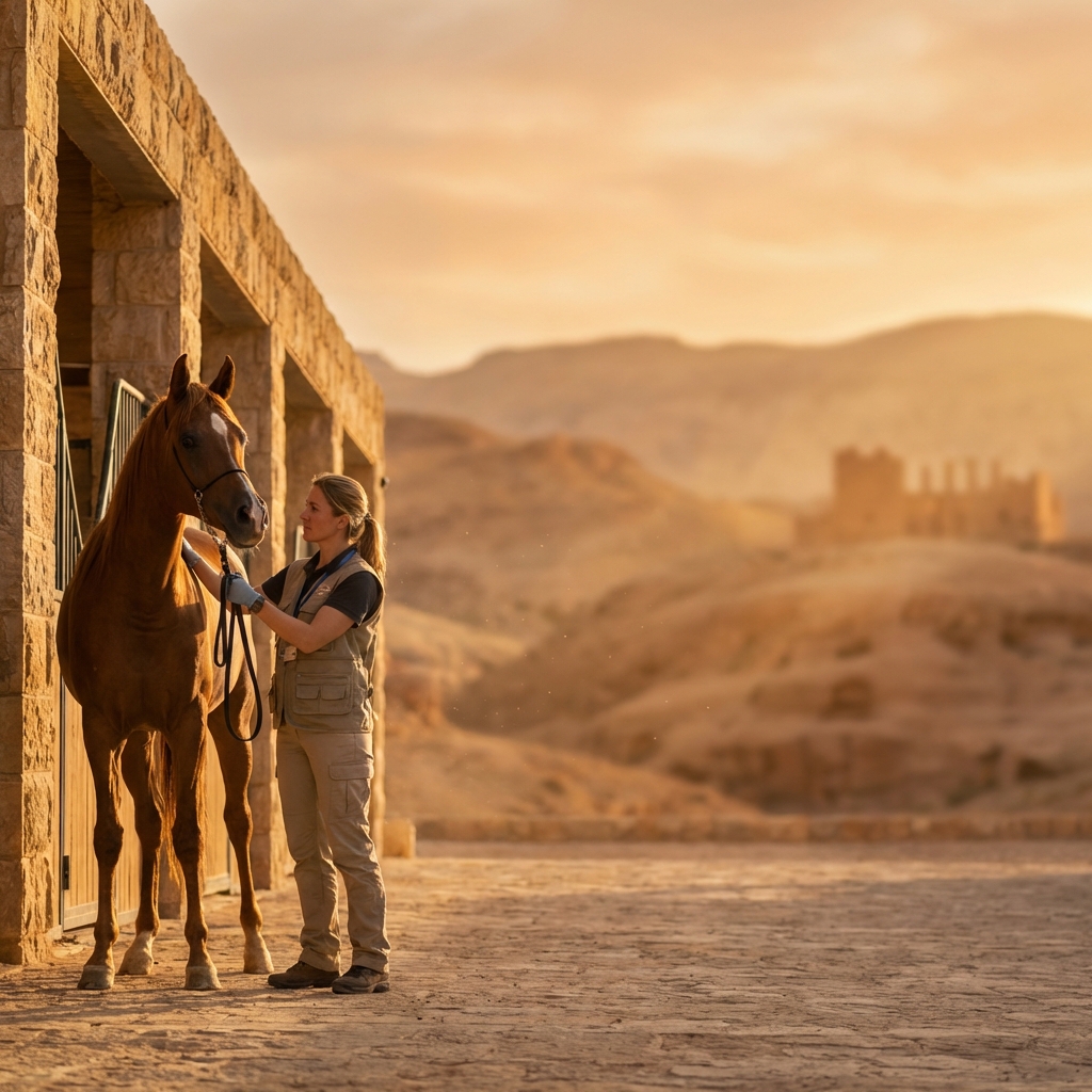 الإسطبلات والخيول الفاخرة
